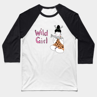 Wild Girl Baseball T-Shirt